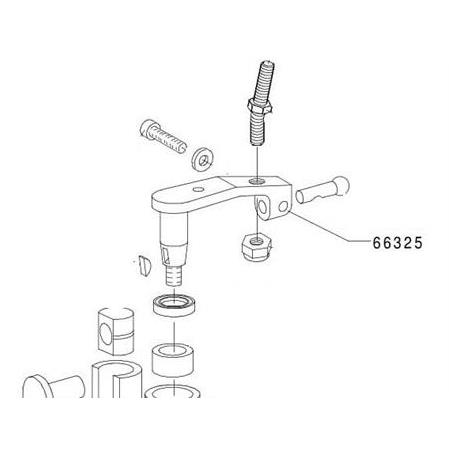 Grillo GF3 Hareket Üst Baskı Demiri 66325
